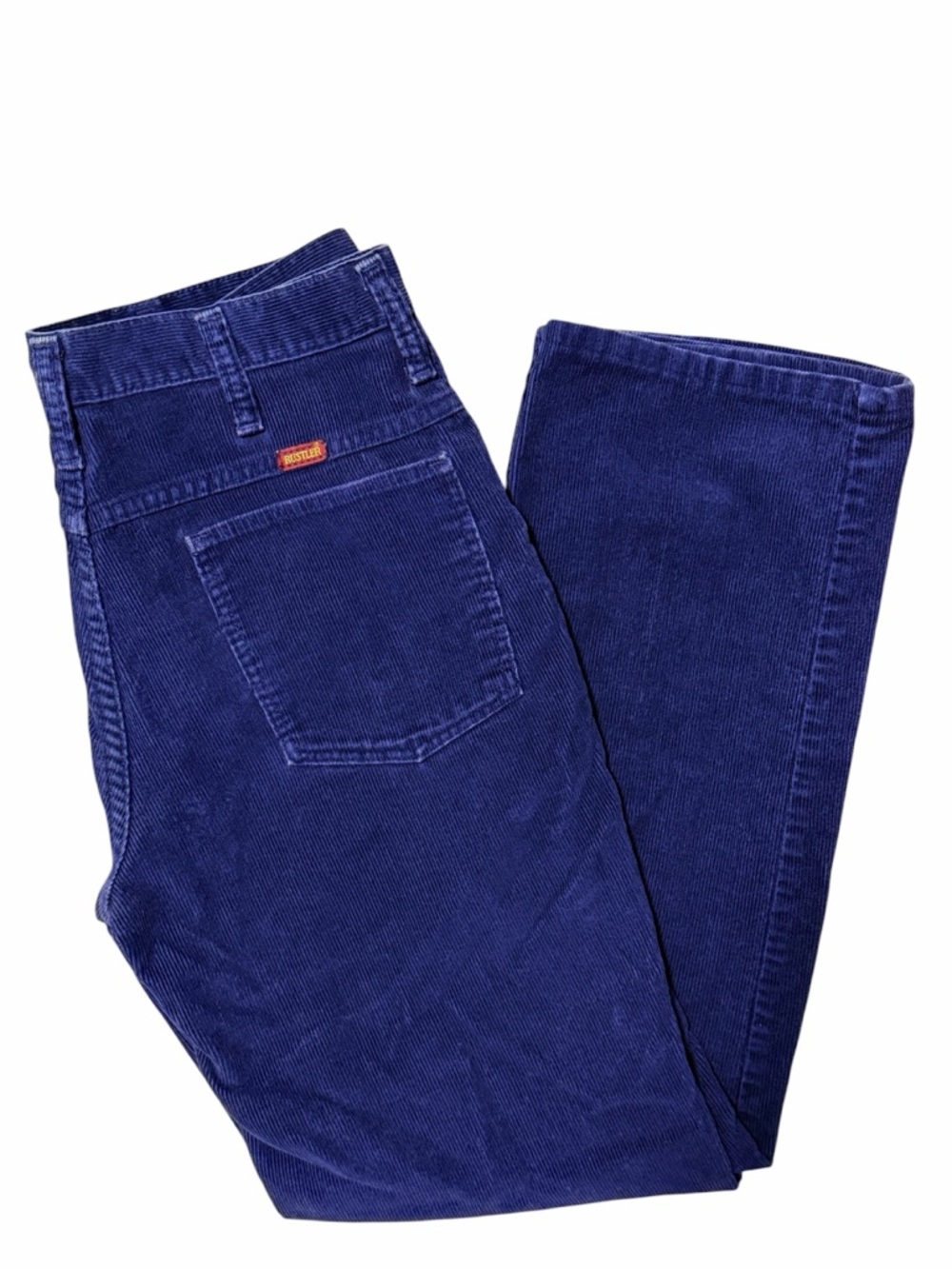 Men's Vintage Rustler Navy Blue Corduroy Pants